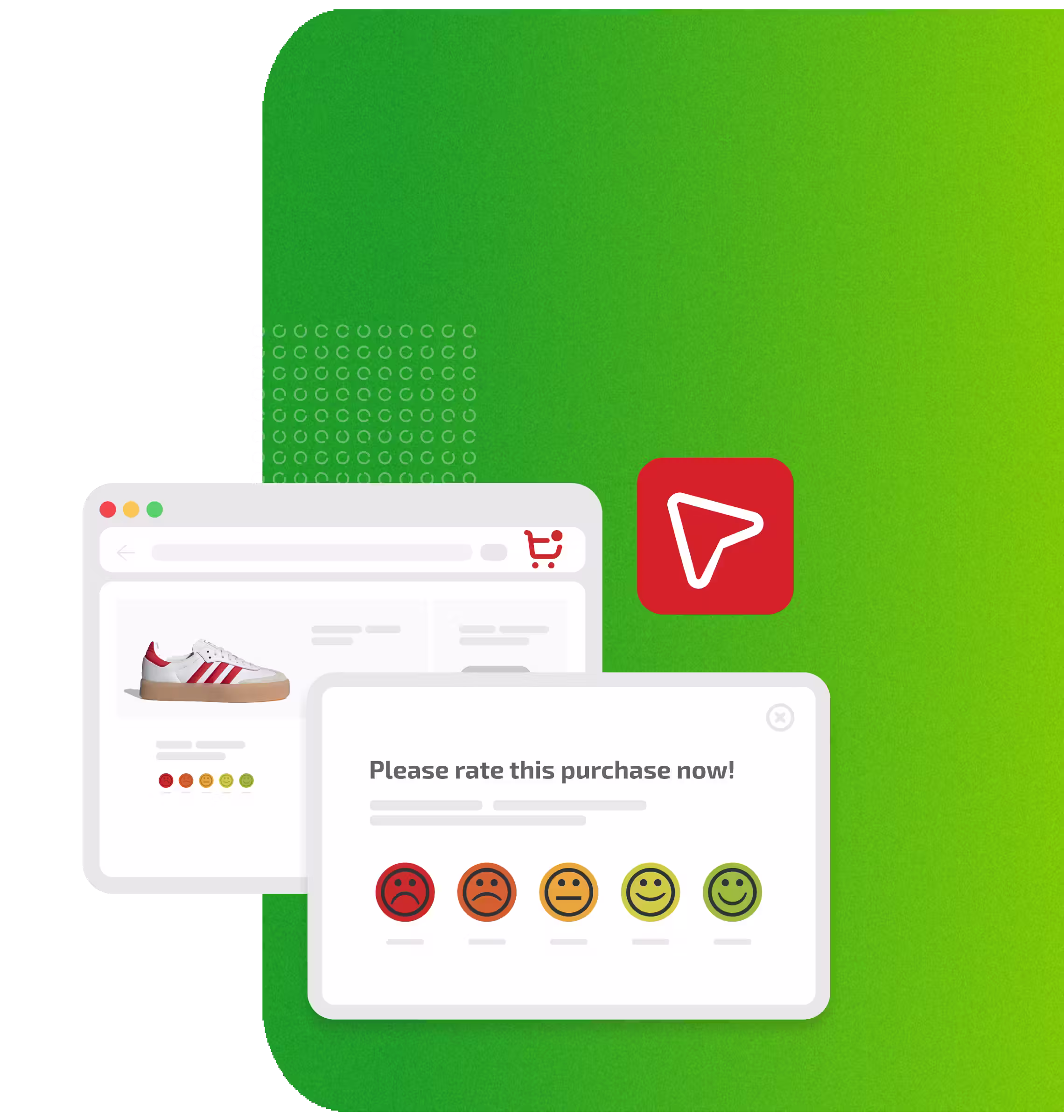 Sondaggi integrati nel tuo sito web di RateNow
